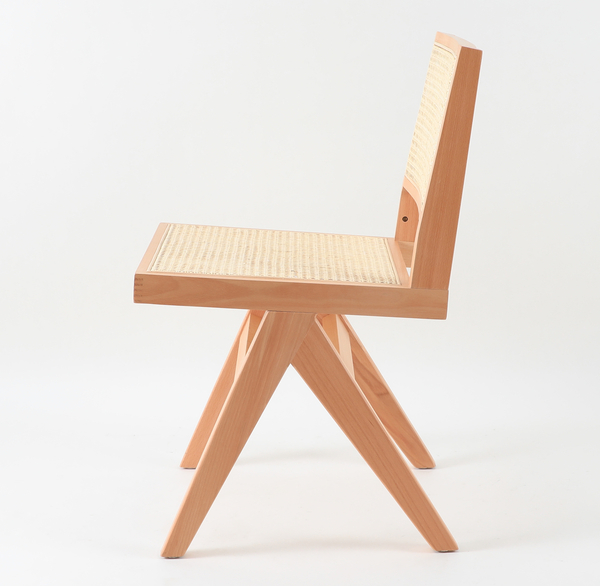 Chair BOHO natural ratten + natural wood