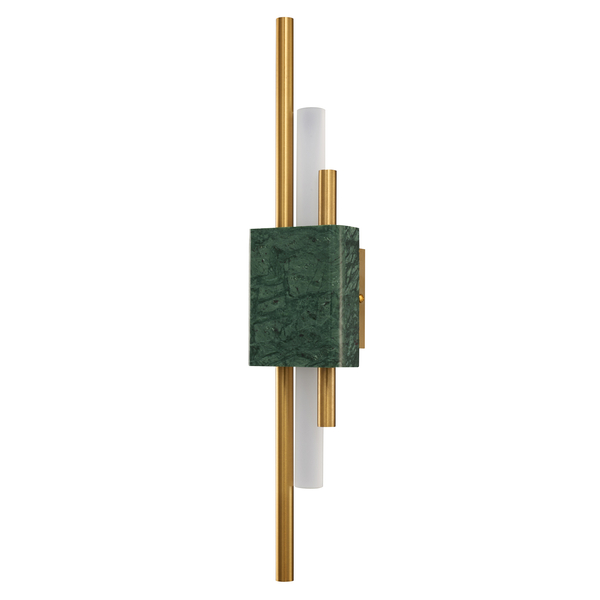Wall lamp ELLIE LED marble green gold 50 cm